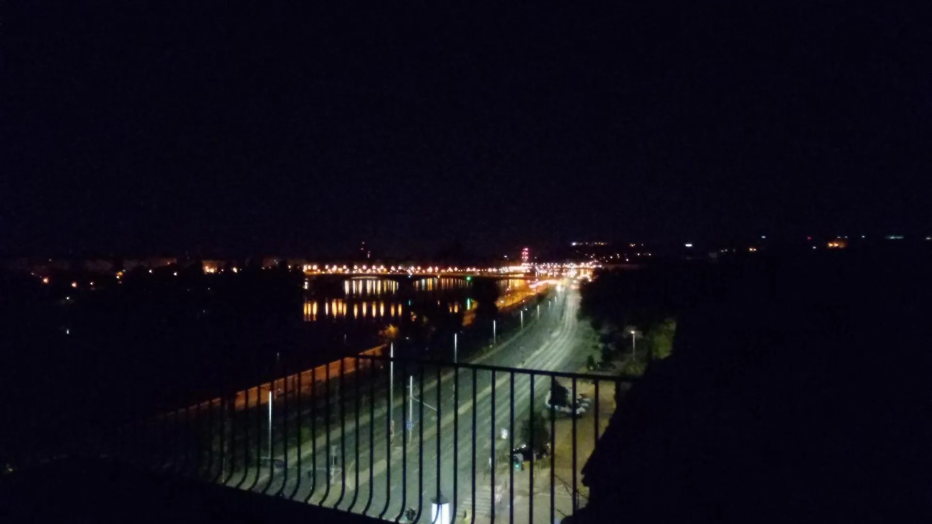 A Rooftop Near Danube And Margareth Island Budapest Hungary