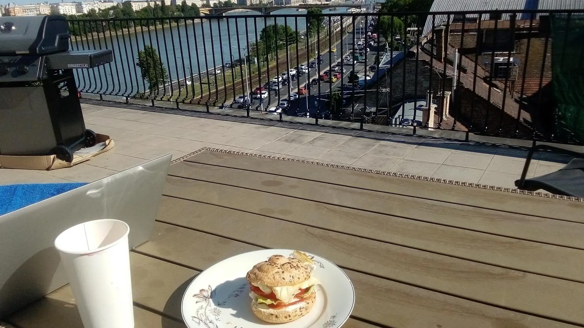 A Rooftop Near Danube And Margareth Island contacts